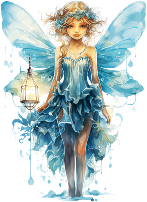 fée bleu