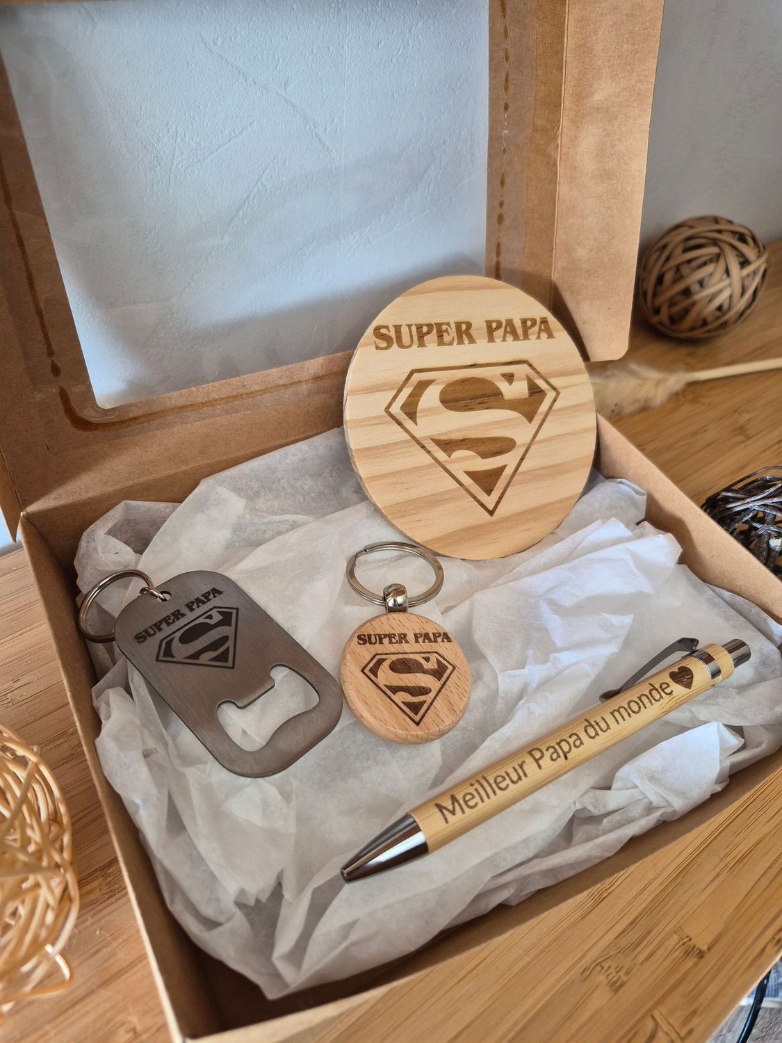 Coffret cadeaux pour les Papas