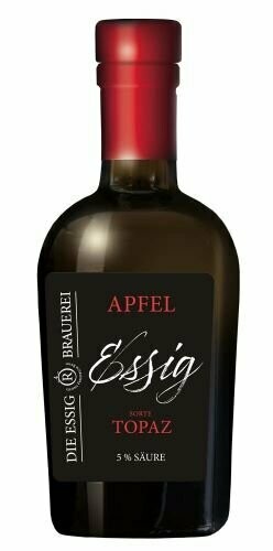 Apfelessig Sorte Topaz, 5% Säure, 250ml Apfelessig Sorte Topaz, 5% Säure, 250ml