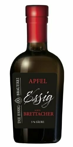 Apfelessig Sorte Brettacher, 5% Säure, 250ml Apfelessig Sorte Brettacher, 5% Säure, 250ml