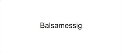 Balsamessig