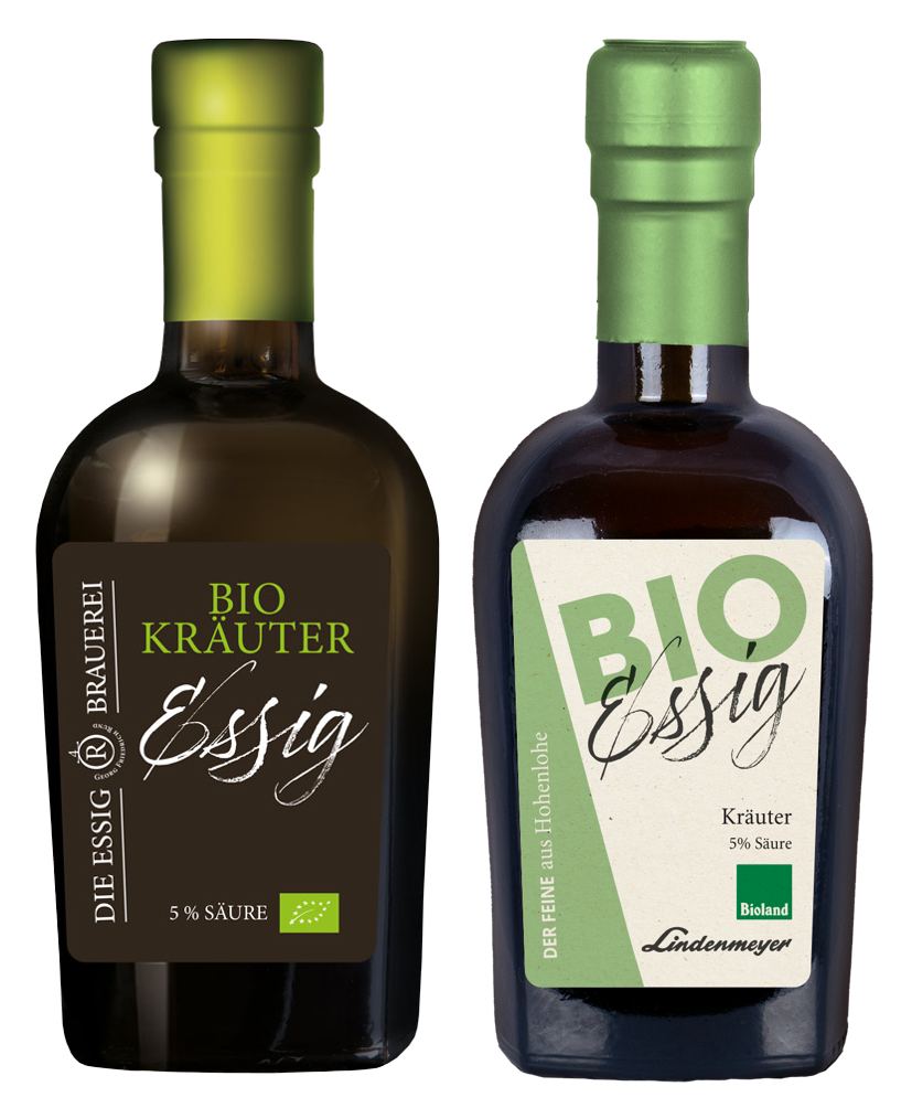 BIO Essig fein,  Kräuter, 5% Säure, 250ml