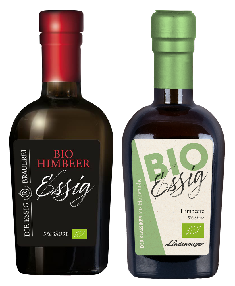 BIO Essig fein, Himbeere, 5% Säure, 250ml