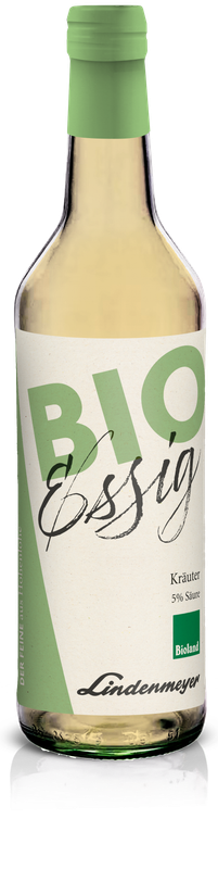 BIO Essig fein, Kräuter BIOLAND, 5% Säure, 500ml BIO Essig fein, Kräuter BIOLAND, 5% Säure, 500ml