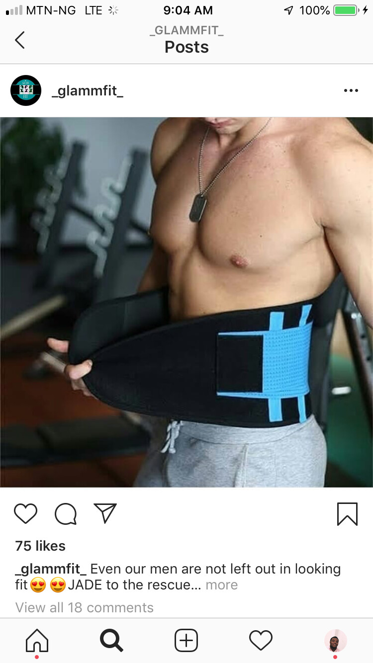 Jade power belt