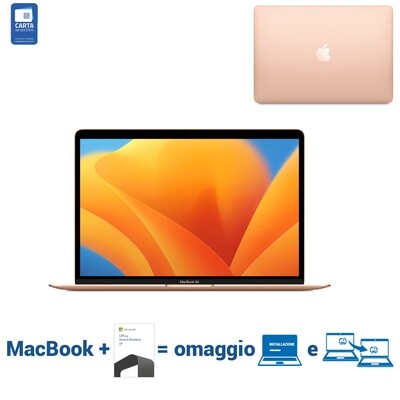 MacBook Air M1 13" oro | 256GB