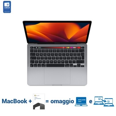 MacBook Pro 13" grigio siderale | 512GB