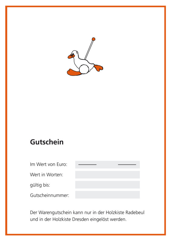 Gutschein für Spielwaren 20,00 € Gutschein für Spielwaren 20,00 €
