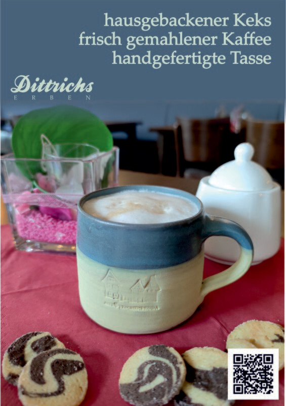 Keramiktasse Keramiktasse "Pott Altkö"