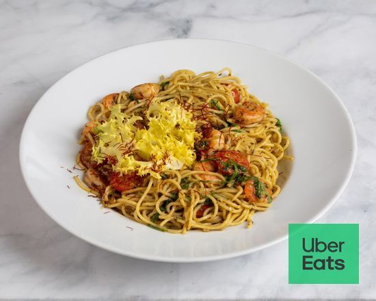 ​Spaghetti mit Garnelen
