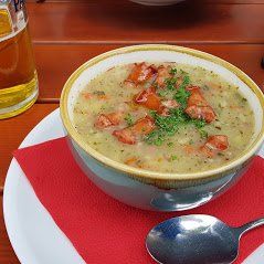 kleine Sächsische Kartoffelsuppe