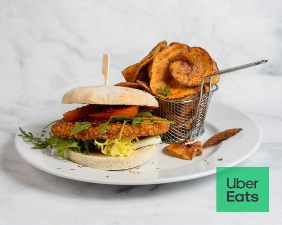 Cornflakes-Chicken-Burger