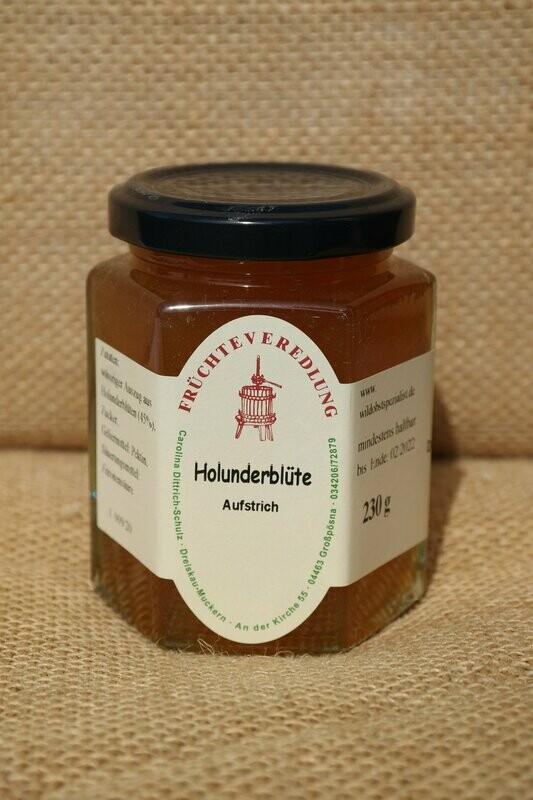 Aufstrich Holunderblüte