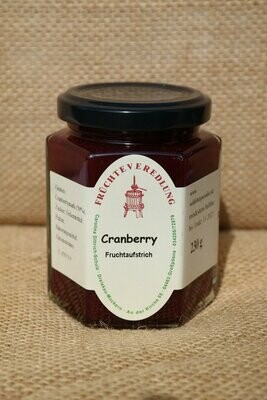 Fruchtaufstrich Cranberry 230 g