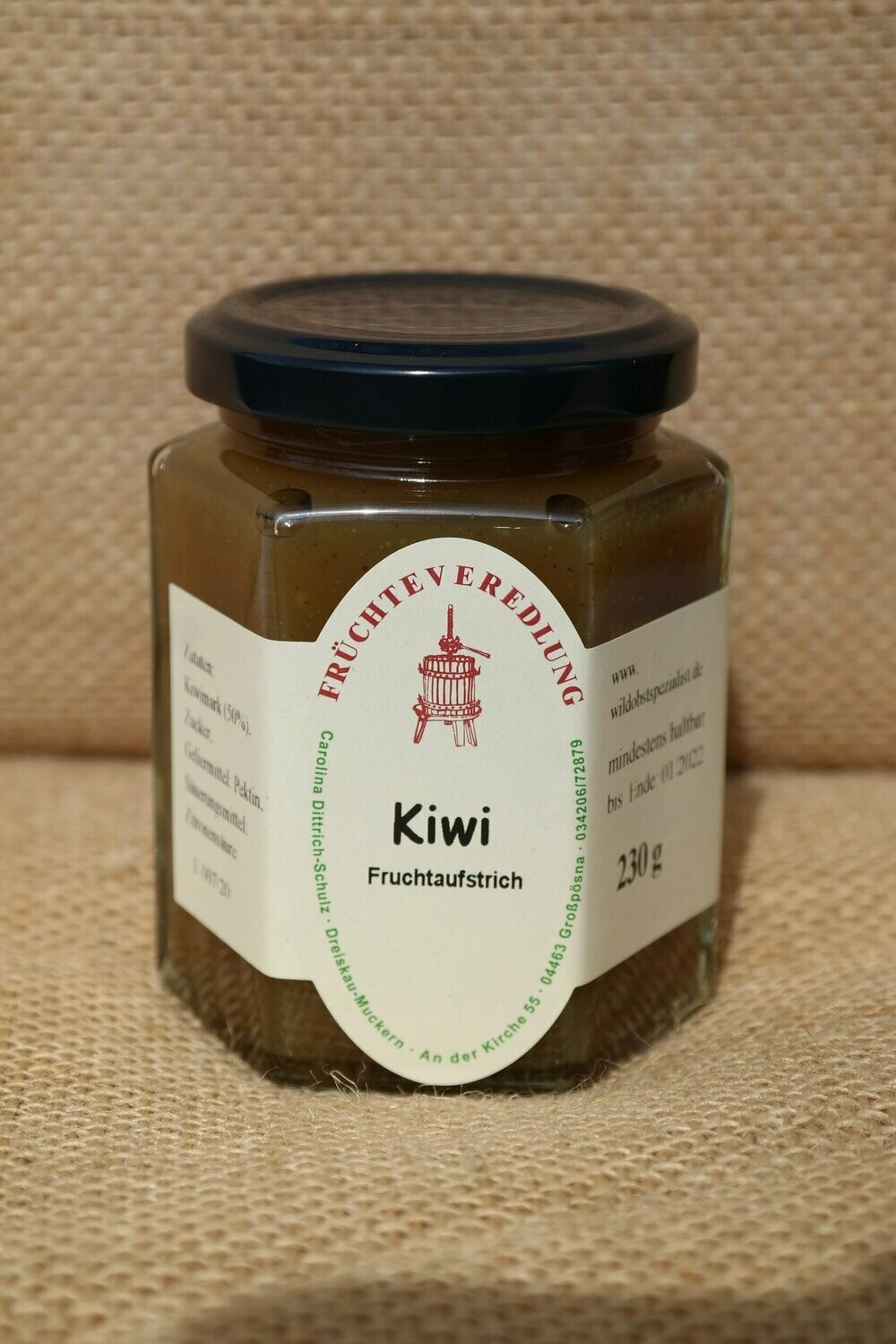 Fruchtaufstrich Kiwi 230 g