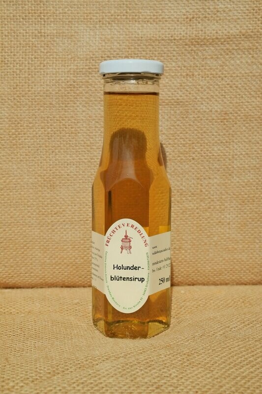 Holunderblütensirup