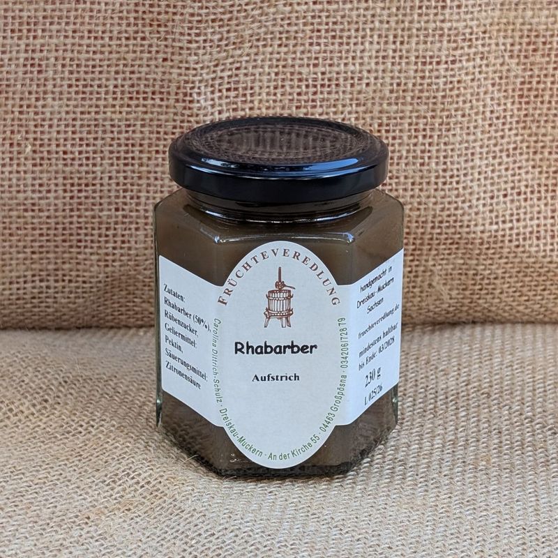 Fruchtaufstrich Rhabarber 230 g Fruchtaufstrich Rhabarber 230 g