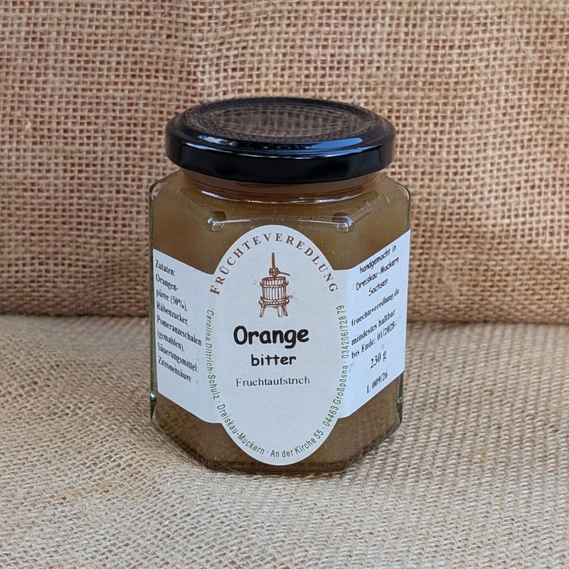 Fruchtaufstrich Orange bitter 230 g Fruchtaufstrich Orange bitter 230 g