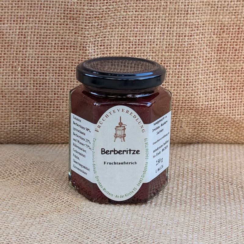 Fruchtaufstrich Berberitze 230 g Fruchtaufstrich Berberitze 230 g