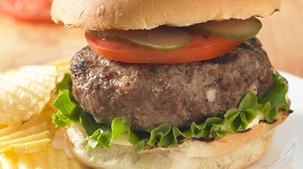 Old Fashioned Beef Burger