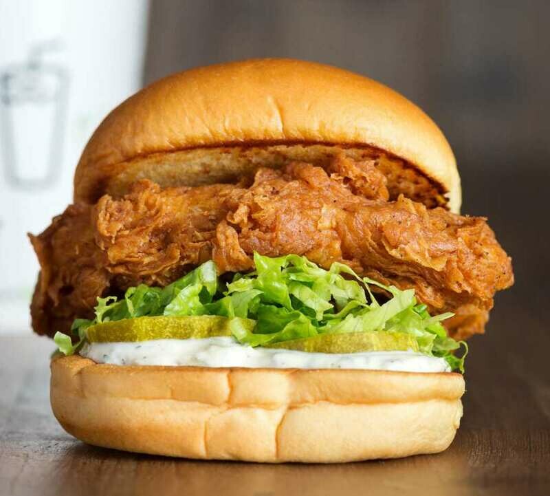 Old Fashioned Chicken Burger