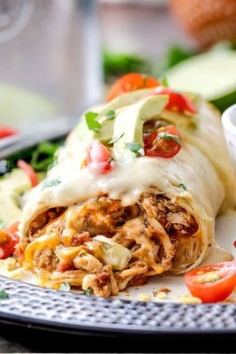 Smothered Chicken Wrap