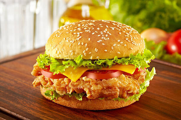 Cheese Chicken Burger
