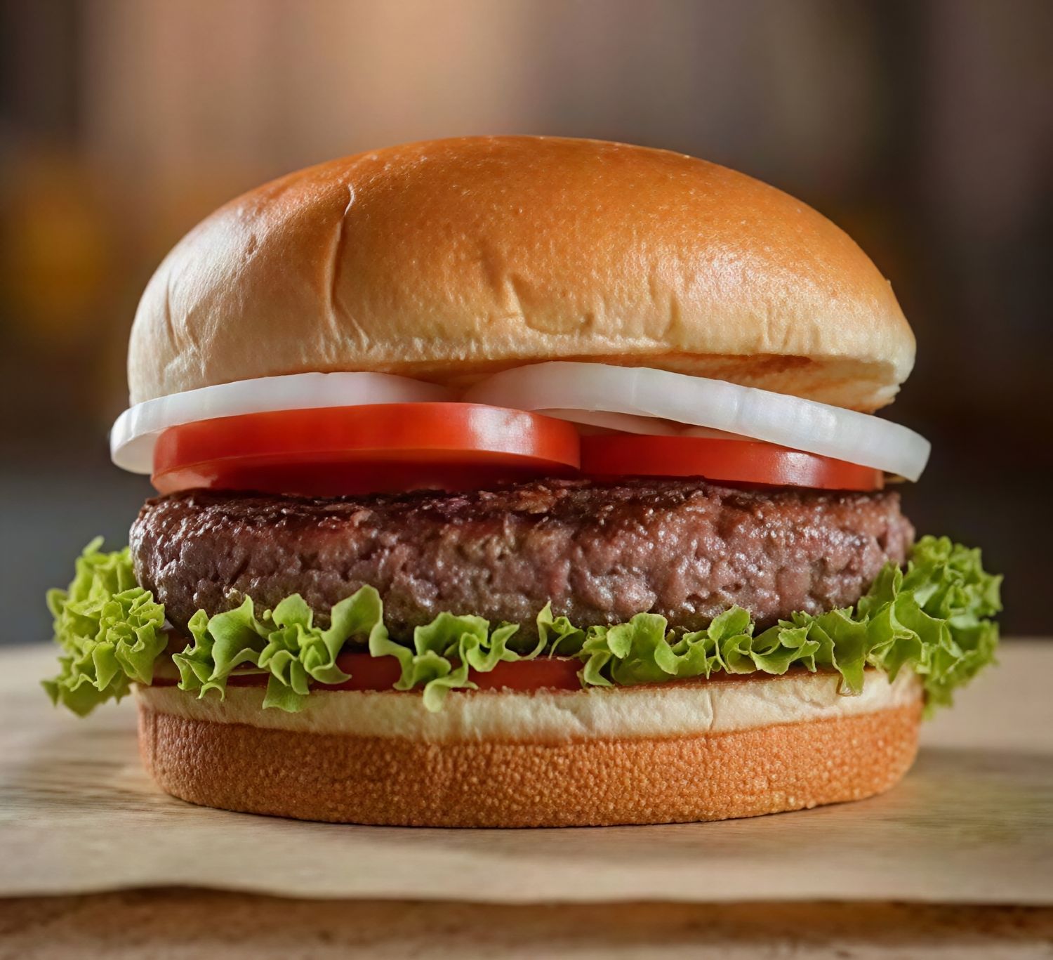 Old Fashioned Beef Burger