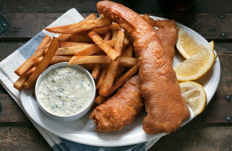 Pub Style Fish and Chips