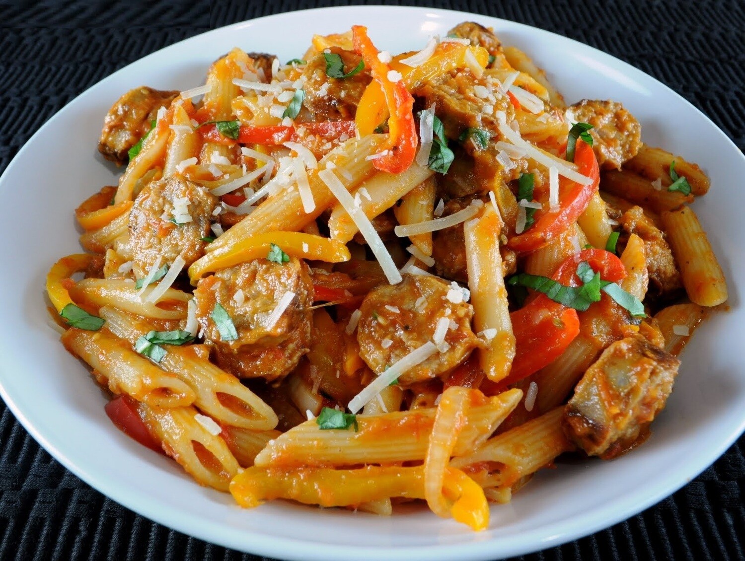 Sausage Pepper Penne