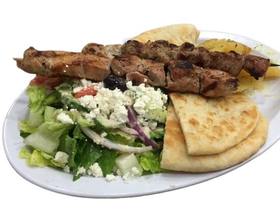 Pork Souvlaki Dinner