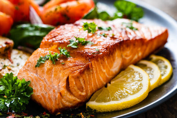 Grilled Atlantic Salmon