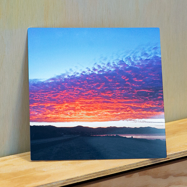 10x10 Photo Print on Aluminum