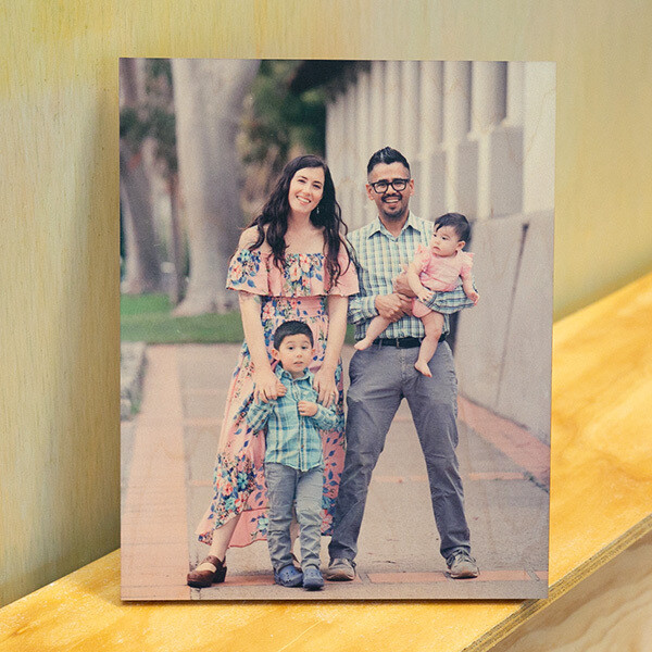5x7 Wood Photo Print