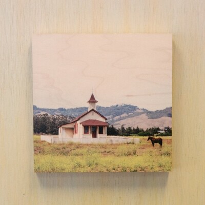 6x6 Wood Photo Print