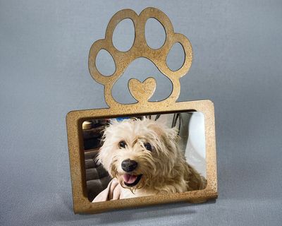 Regular Stand Up with 2x3 Print - Paw Design