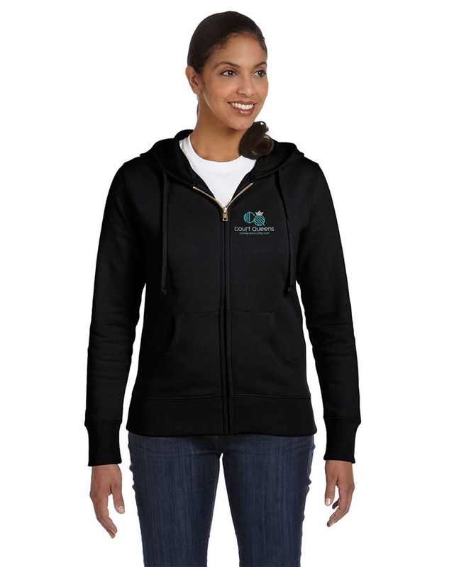 Econscious Women's Full-Zip Hooded Sweatshirt