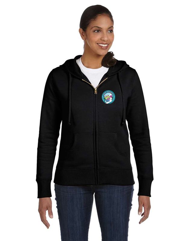Econscious Women's Full-Zip Hooded Sweatshirt