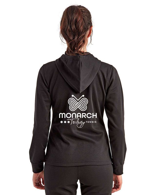 Women's Spun Dyed Full-Zip Hooded Sweatshirt
