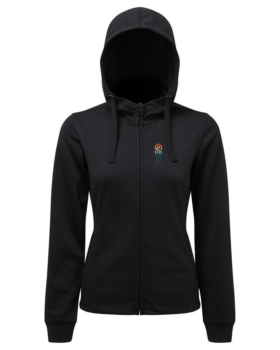 Women's Spun Dyed Full-Zip Hooded Sweatshirt Women's Spun Dyed Full-Zip Hooded Sweatshirt