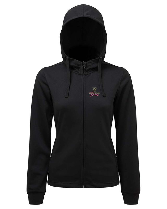 Women's Spun Dyed Full-Zip Hooded Sweatshirt