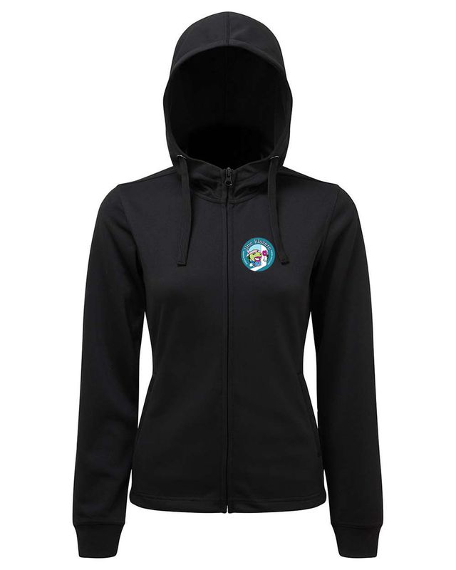 Women's Spun Dyed Full-Zip Hooded Sweatshirt