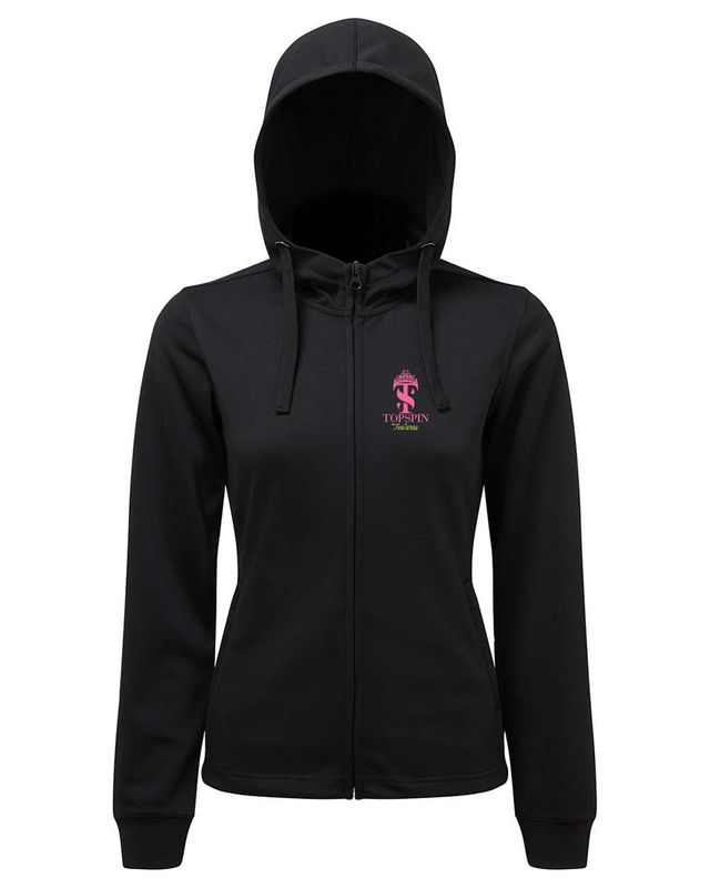 Women's Spun Dyed Full-Zip Hooded Sweatshirt