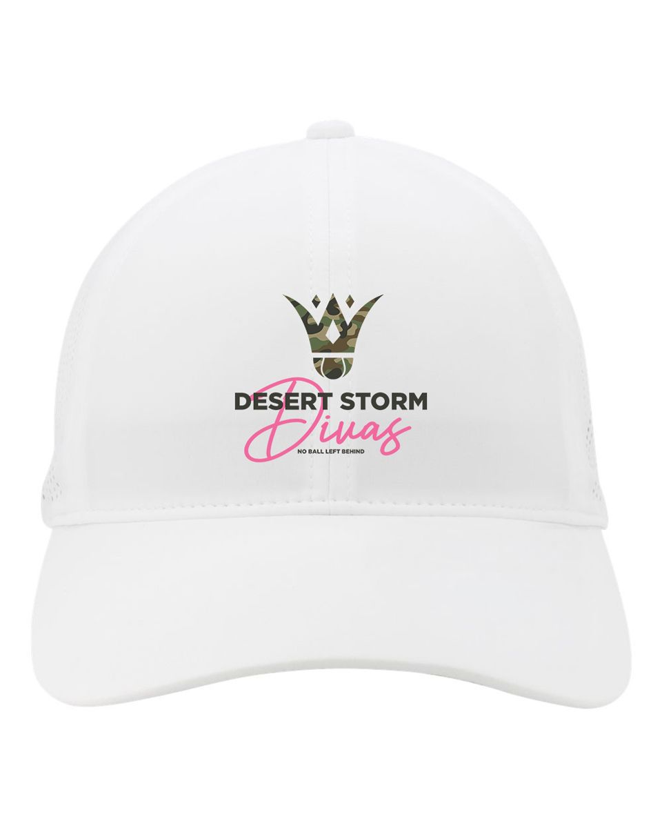 Women's Perforated Performance Cap - GABY Women's Perforated Performance Cap - GABY