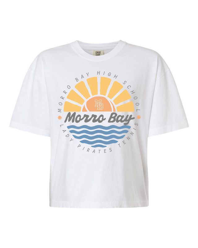 Lady Pirates Heavyweight Boxy T-Shirt White