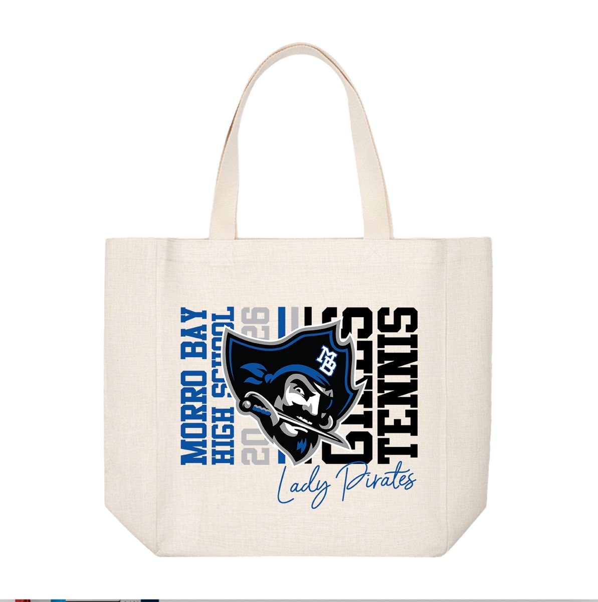 Lady Pirates Linen Tote