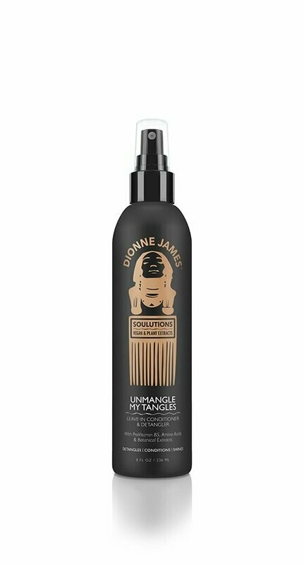 UNMANGLE MY TANGLES 
LEAVE-IN CONDITIONER & DETANGLER