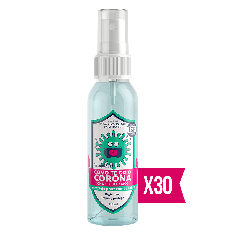 Alcohol spray malaquita y aloe 100 ml Alcohol spray malaquita y aloe 100 ml
