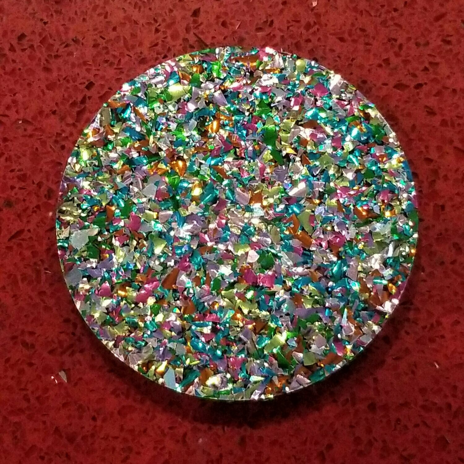 Confetti Acrylic Coasters