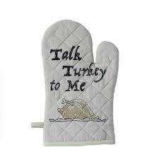 Talk Turkey To Me - oven mitt